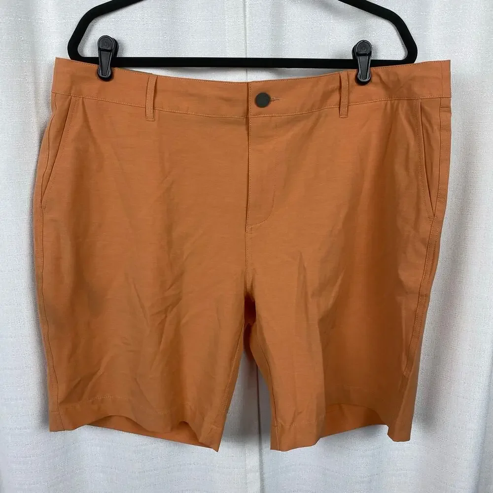 Faherty Antique Orange All Day Shorts Sz.40 NWT